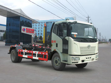 解放J6車(chē)廂可(kě)卸式垃圾車(chē)