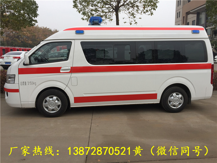 國(guó)六福田G7監護型救護車(chē)