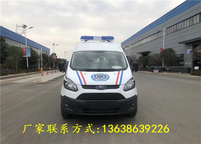 國(guó)六福特V362中(zhōng)軸中(zhōng)頂監護型救護車(chē)有(yǒu)現車(chē)兩台